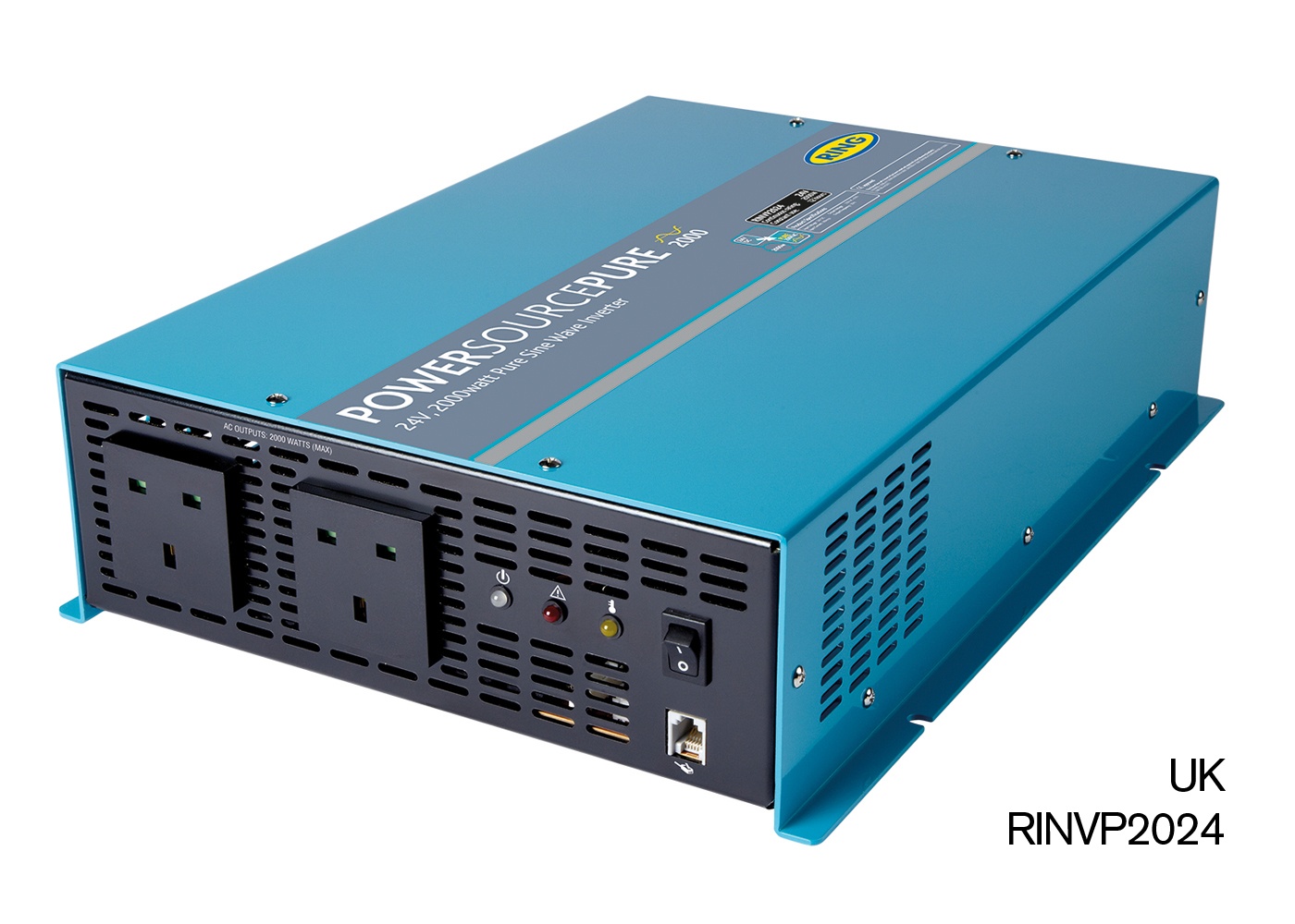Pure Sine Wave Inverter 2000W PowerSource Pure Inverter RINVP2024/REINVP2024 Ring